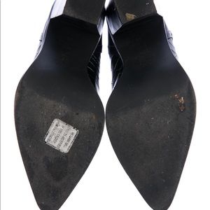 Tibi leather pointed toe ankle boots Sz 6/ IT 36